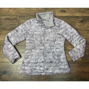 Lululemon Pack It Down Again Jacket Puffer 700 Down Lilac Purple Size 10